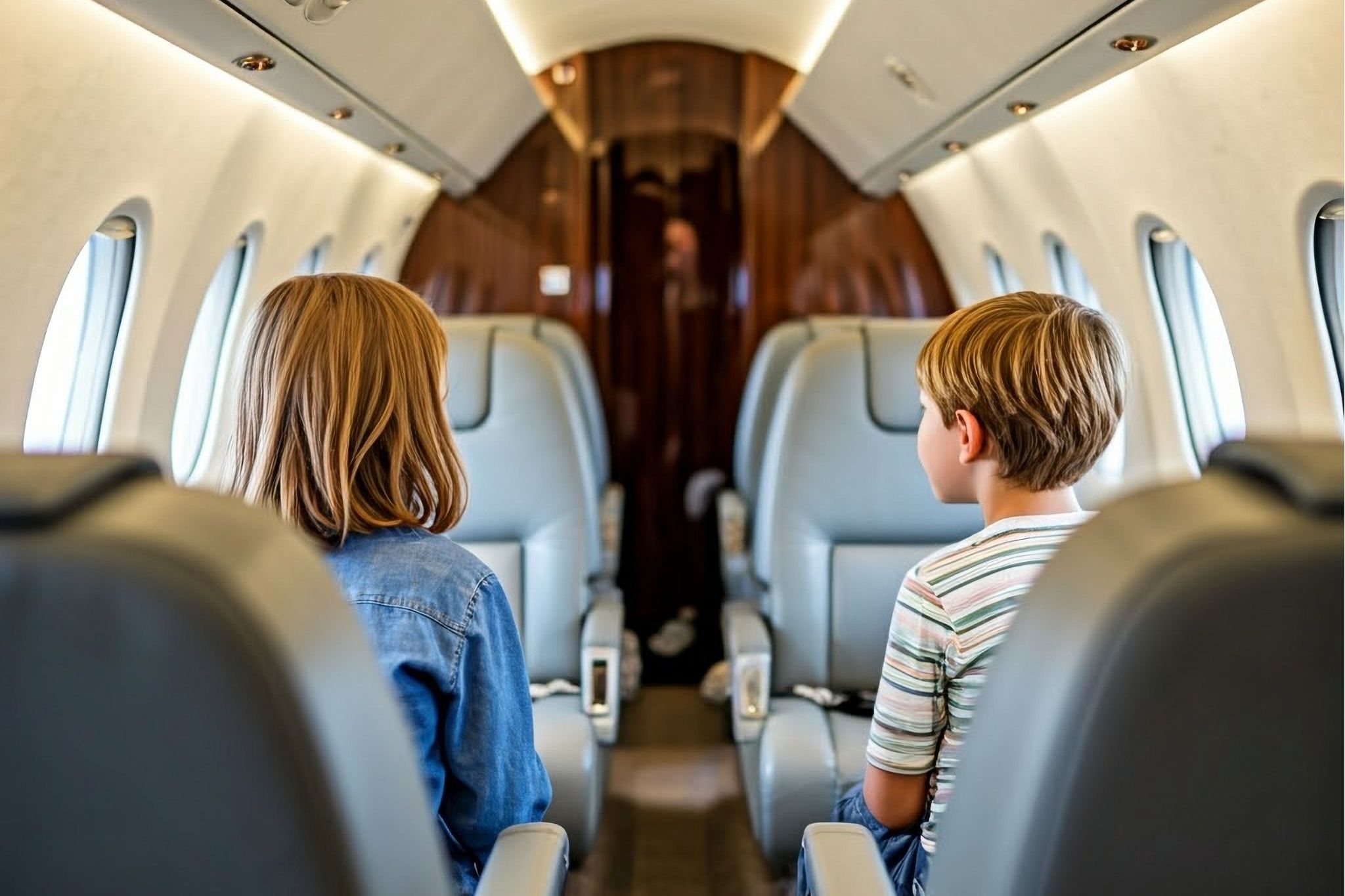 The Smart Guide to flying by private jet with children