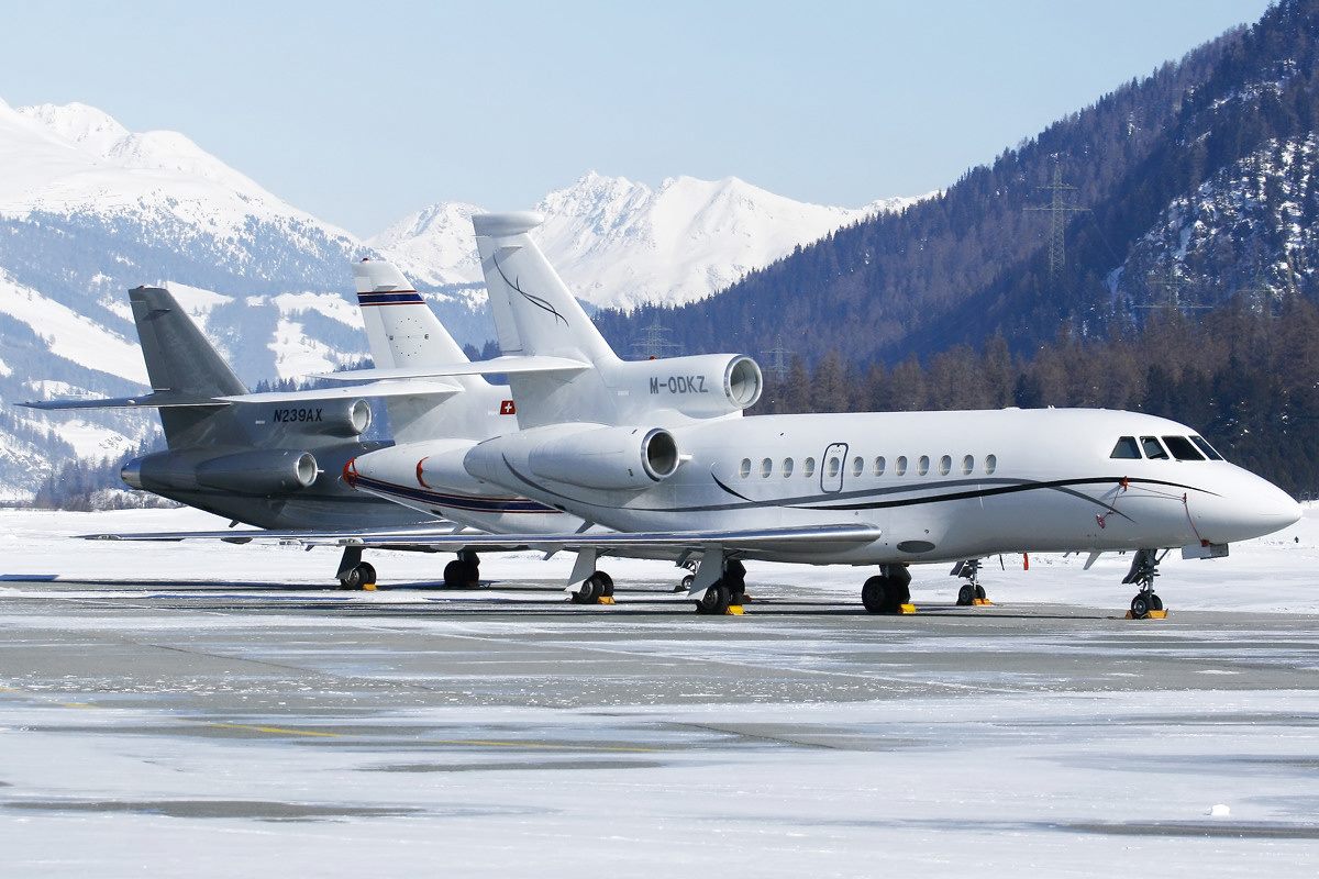 Charter a jet for your ski trip