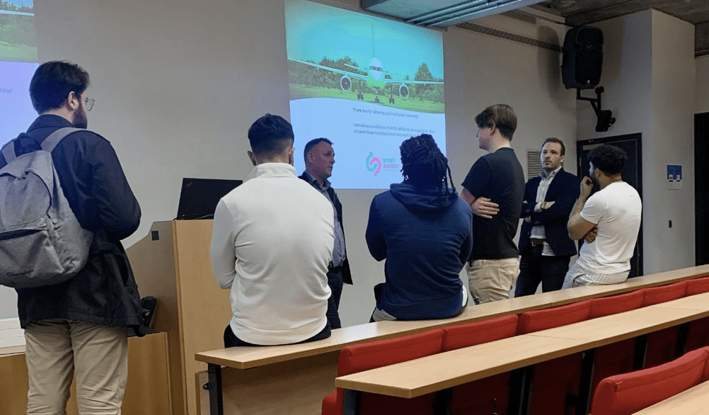 Smart shares expertise with the next generation at Buckinghamshire New University