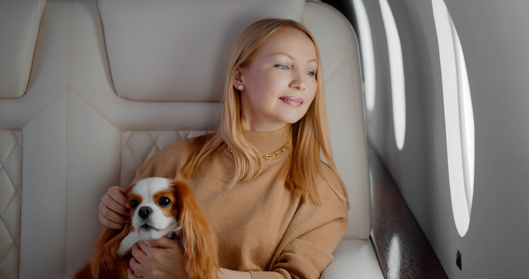 The health benefits of flying on a private jet