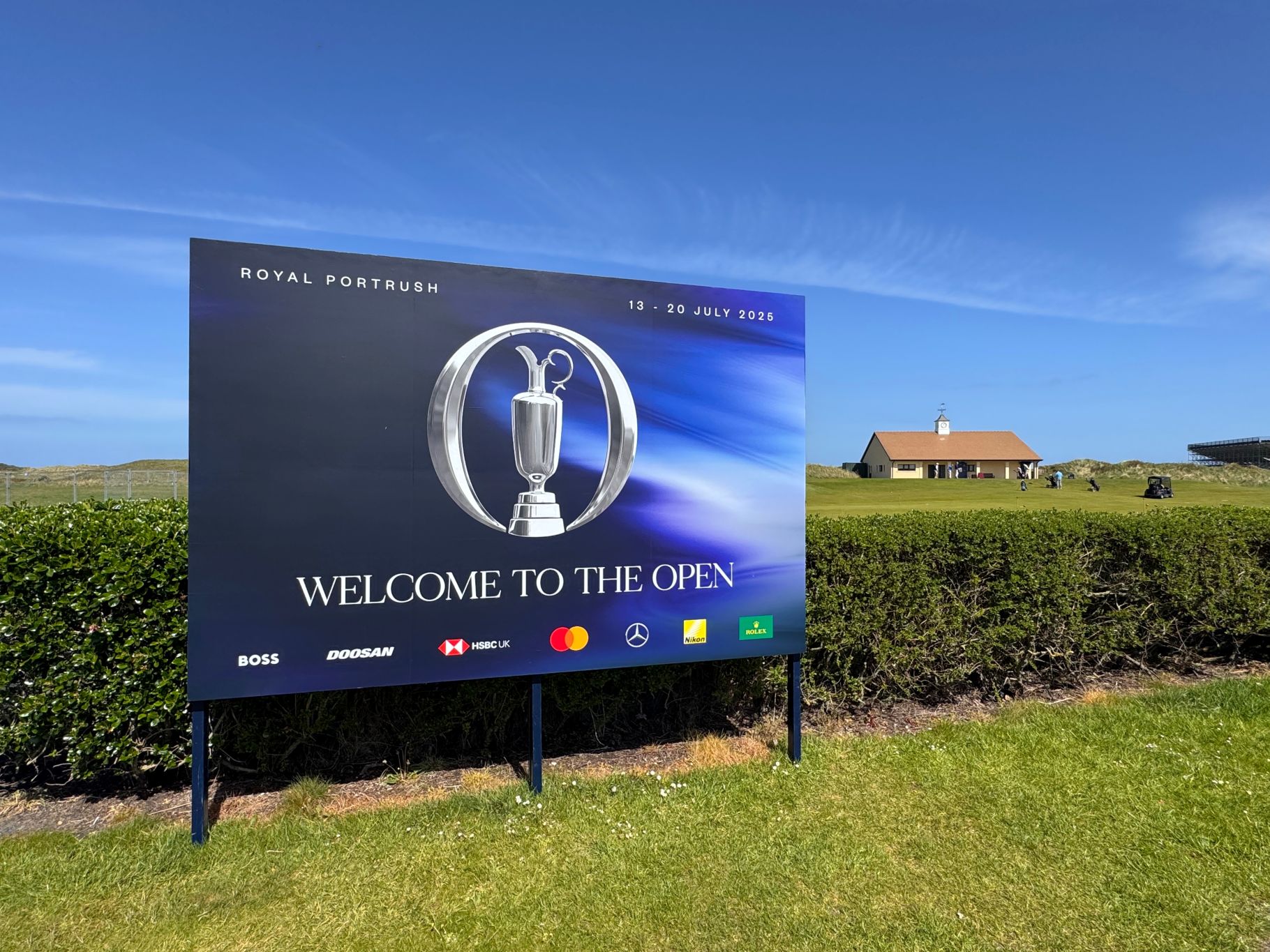 Private jet charters to The 153rd Open